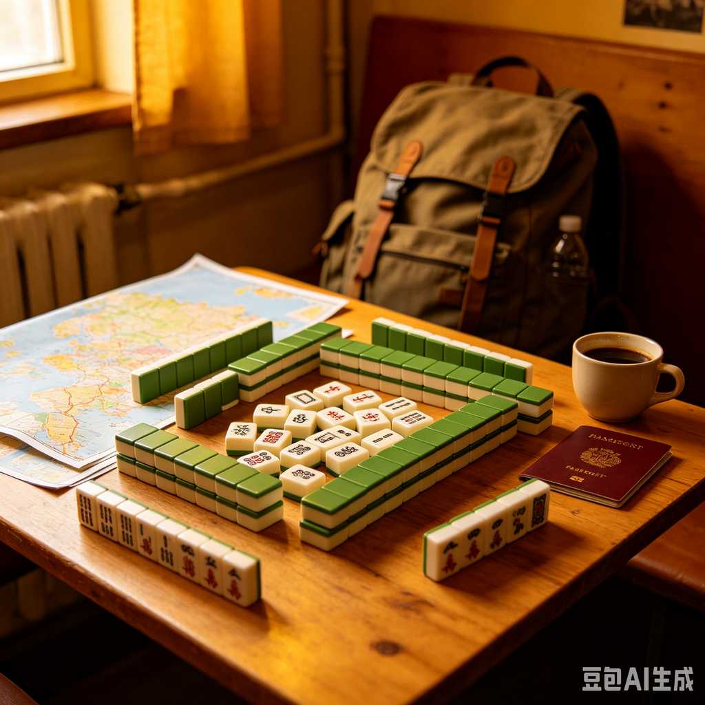 cedar wood mahjong tiles